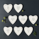 Porcelain Heart Coaster