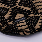 Nomad Sari Jacquard Natural Wander Muse Bags - Desert Loom