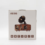 Retro Mini Double Gramophone Speaker - Bluetooth - 5.4 watt x 2