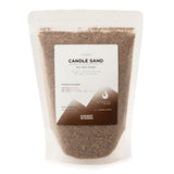 Fragranced Candle Sand - Mocha Brown - Crimson Crystal - 300g