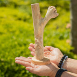 Handmade Parasite Wood Art Carving - Greenman