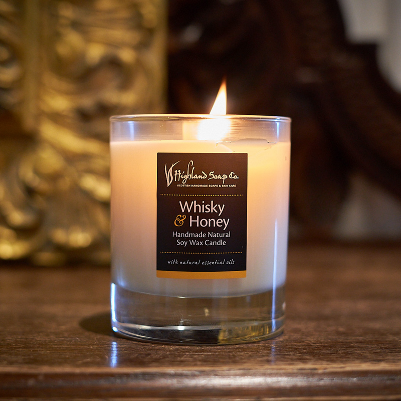 Whisky & Honey Soya Wax Candle