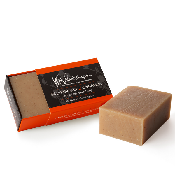 Sweet Orange & Cinnamon Soap 190g