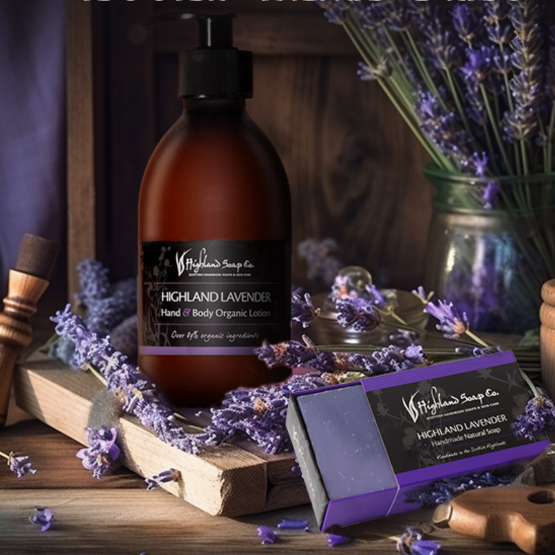 Highland Lavender Hand & Body Lotion 300ml