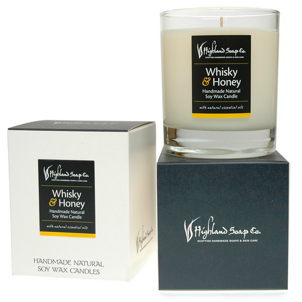 Whisky & Honey Soya Wax Candle