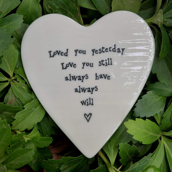 Heart Porcelain Coaster